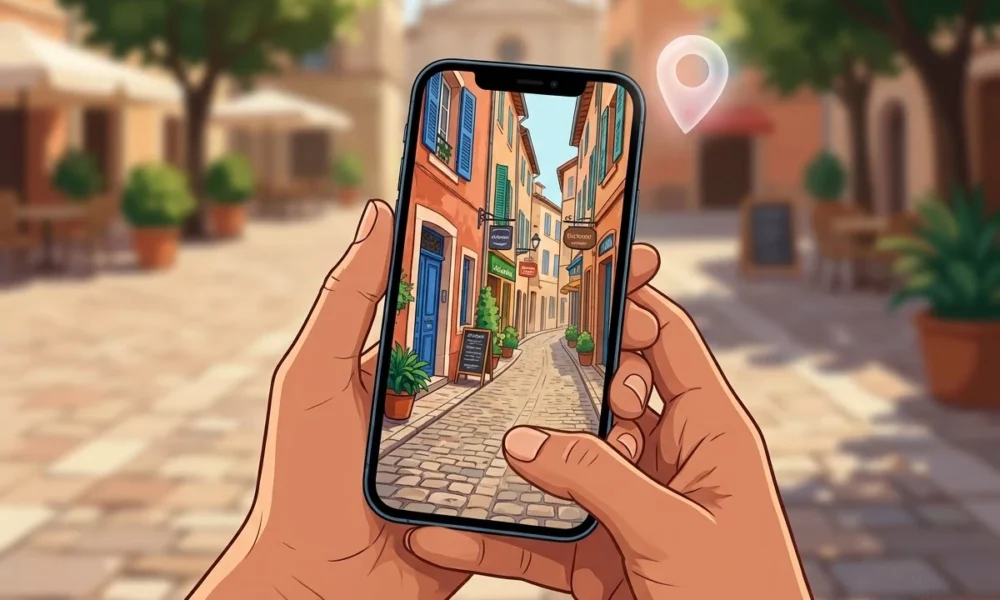 AI geolocation travel photo location tracking McAfee study risk