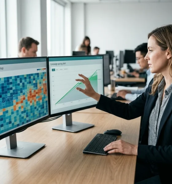 AI media advertising revenue yield pricing forecasting sales