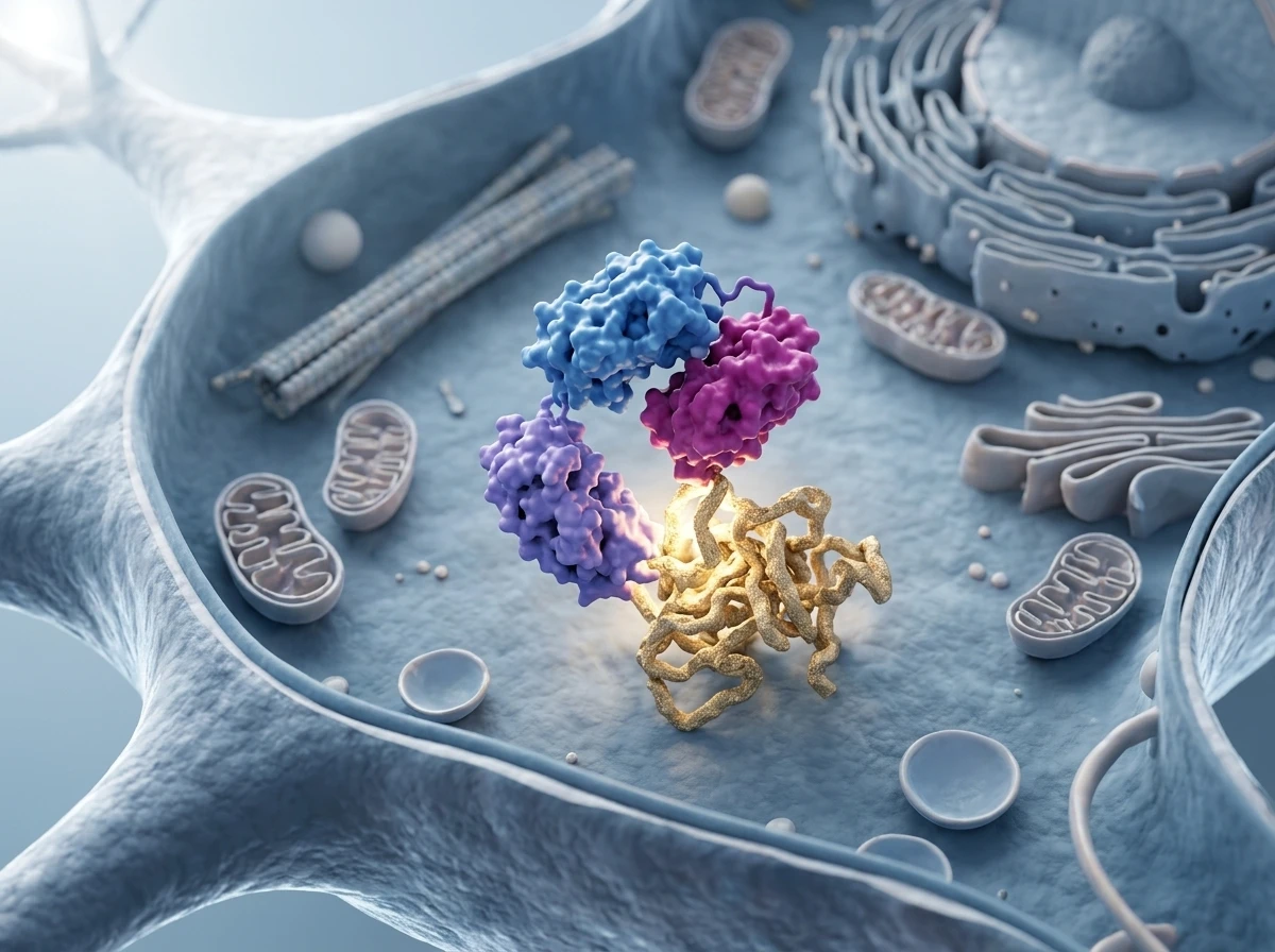 AI redesigned intrabody fragments targeting proteins inside neuron cells