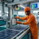 AI solar manufacturing India hybrid skills salary premium factory