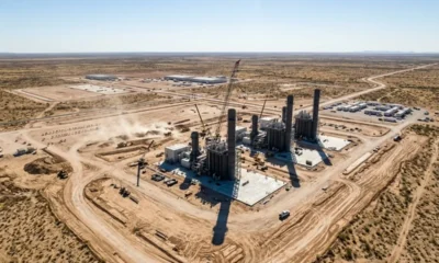 Amazon GW Ranch Texas AI data center 5000 MW gas plant grid