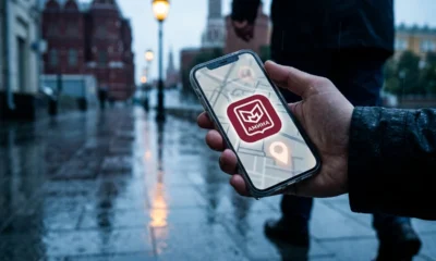 Amina app mandatory geolocation tracking Kyrgyz migrants Moscow