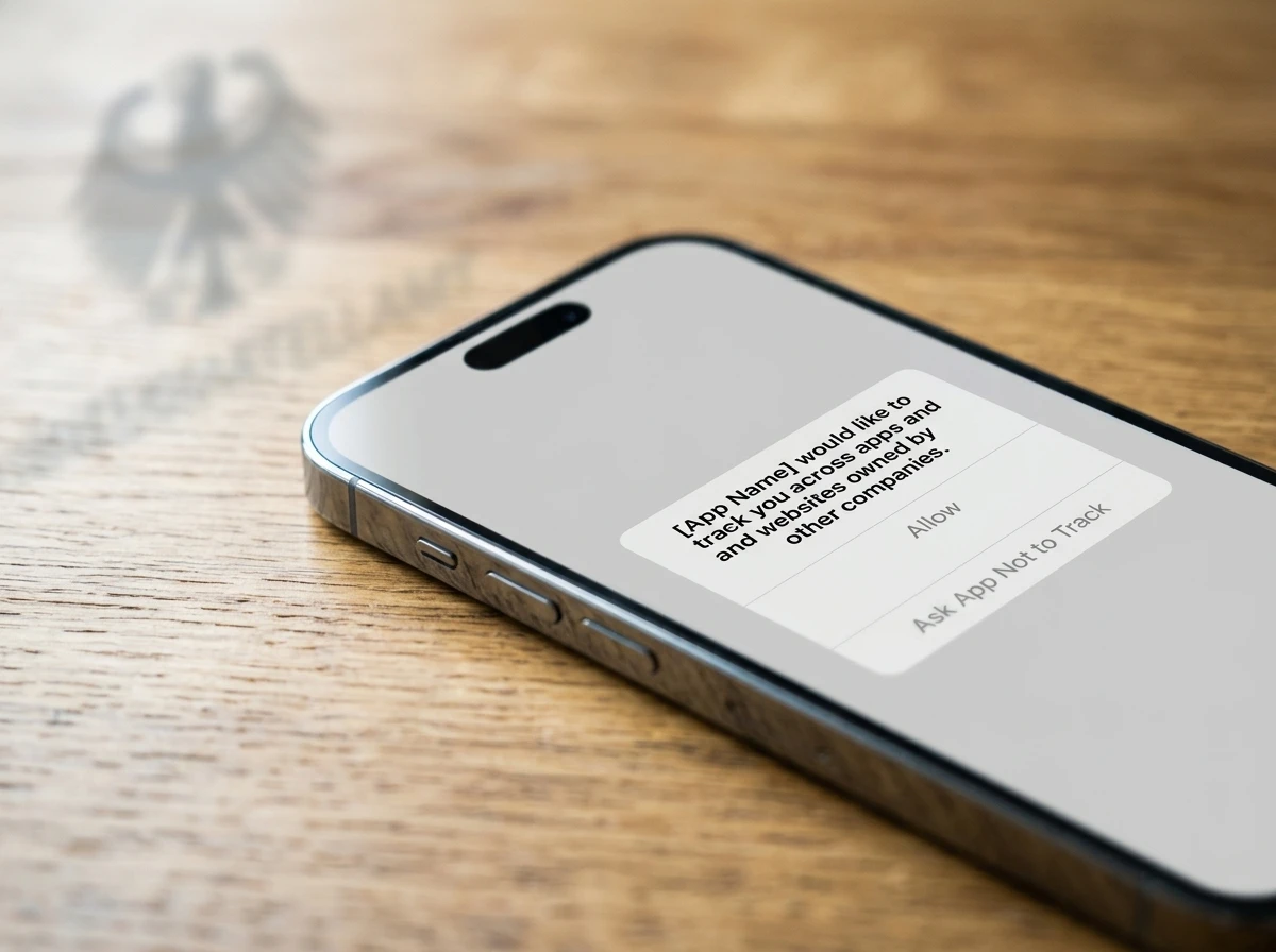 Apple ATT prompt redesign Germany Bundeskartellamt neutral consent