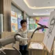 Binge with AI Sketch Bot kids Noida family event