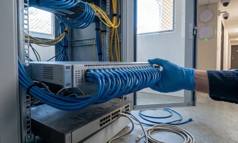 campus ethernet switch multi-gig upgrade Mythos AI security