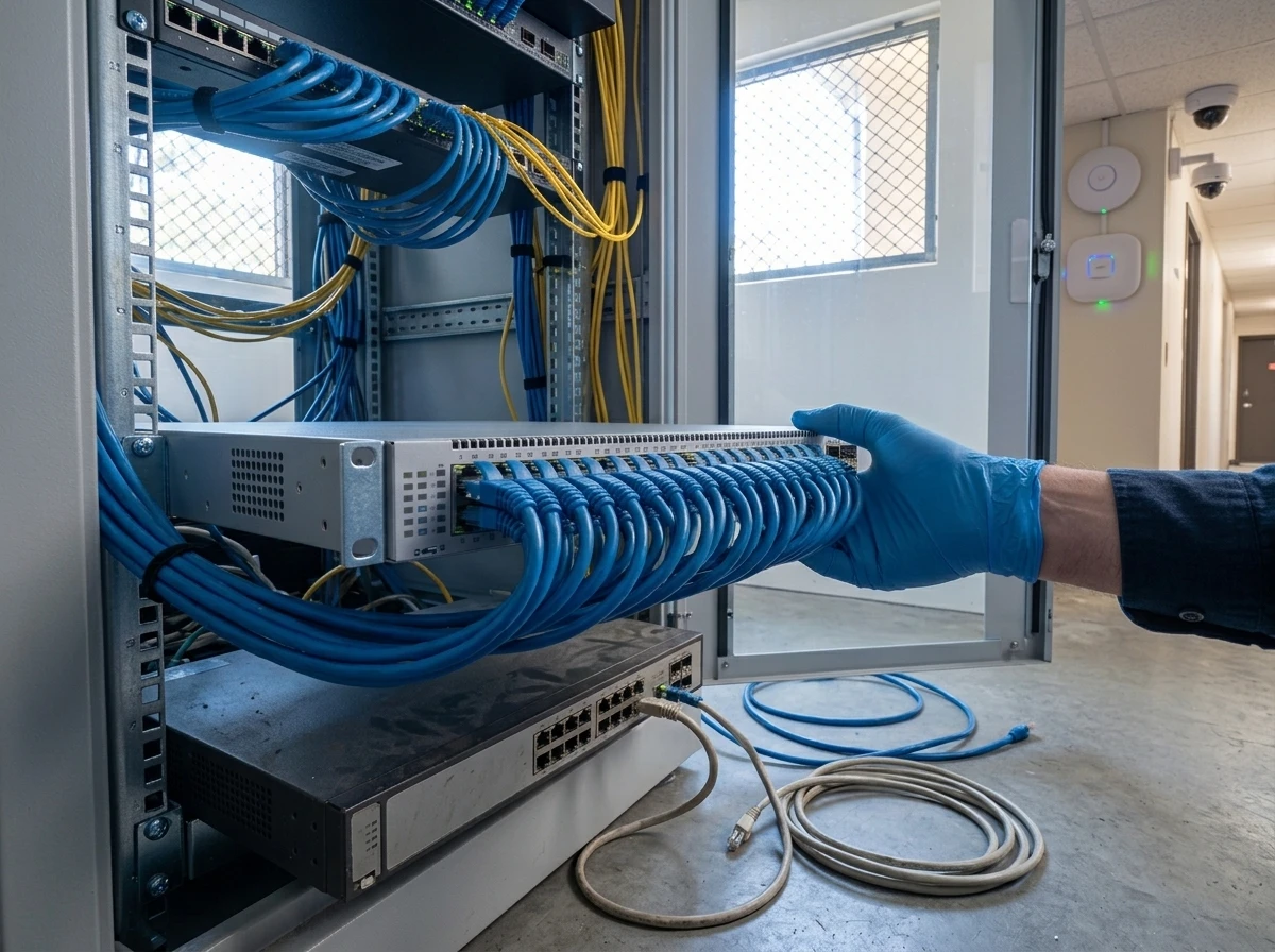 campus ethernet switch multi-gig upgrade Mythos AI security