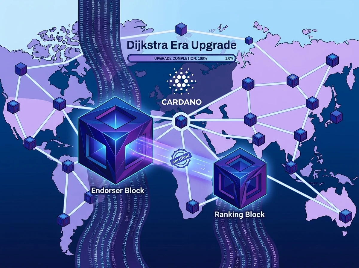 Cardano Dijkstra hard fork Linear Leios Peras roadmap