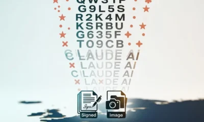 Claude AI text watermark and C2PA signed file marks global