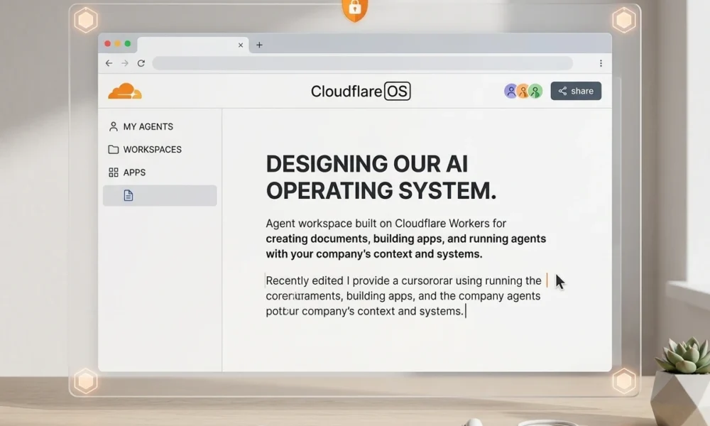 Cloudflare OS AI agent workspace open source launch