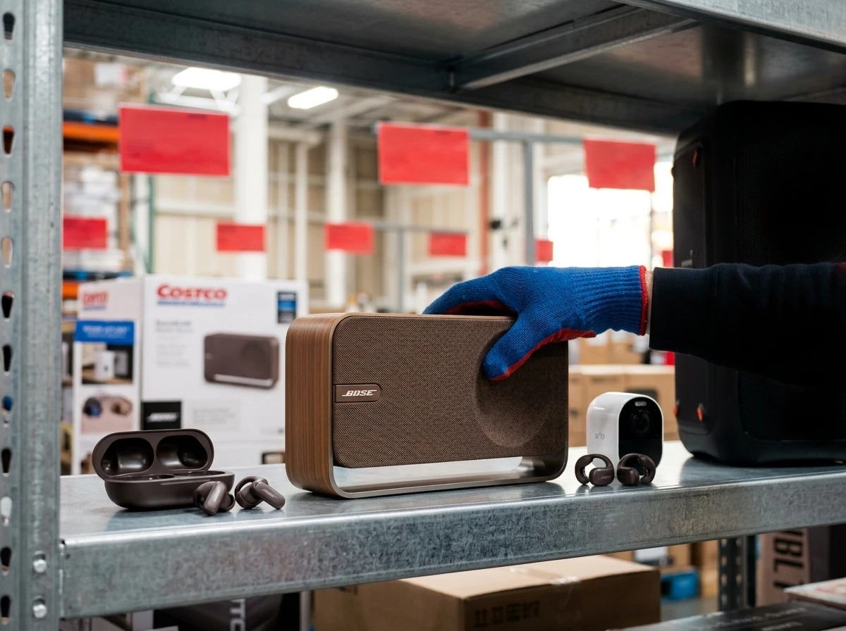 Costco Arlo Bose JBL electronics deep discounts August 2026