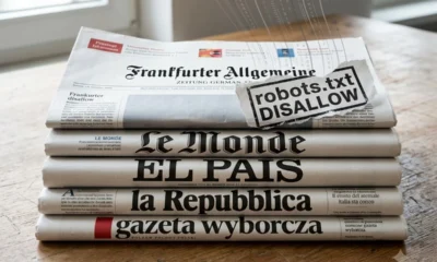 European publishers AI bot scraping TollBit report disparity