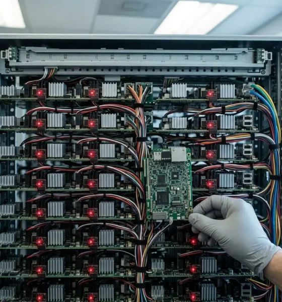 Google UC San Diego 2000 Pixel phone motherboard data center cluster