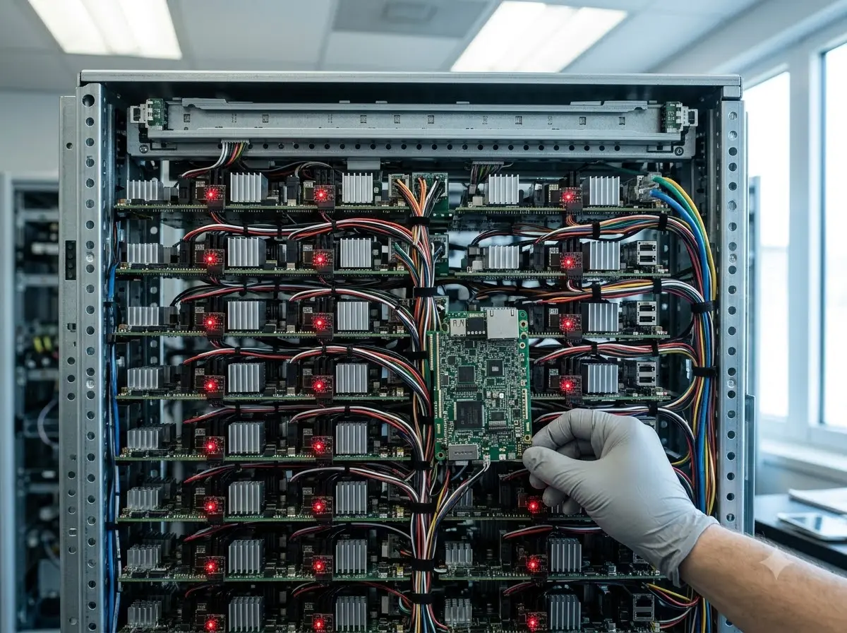 Google UC San Diego 2000 Pixel phone motherboard data center cluster