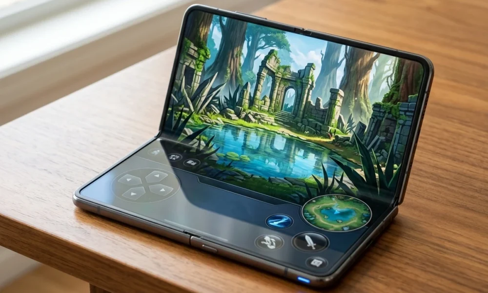 HarmonyOS 7 AI super-frame foldable gaming features Huawei