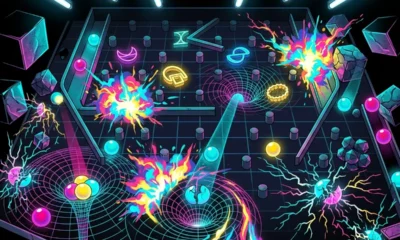 HYPERDROP pachinko roguelite neon pegboard ball drop demo