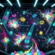 HYPERDROP pachinko roguelite neon pegboard ball drop demo