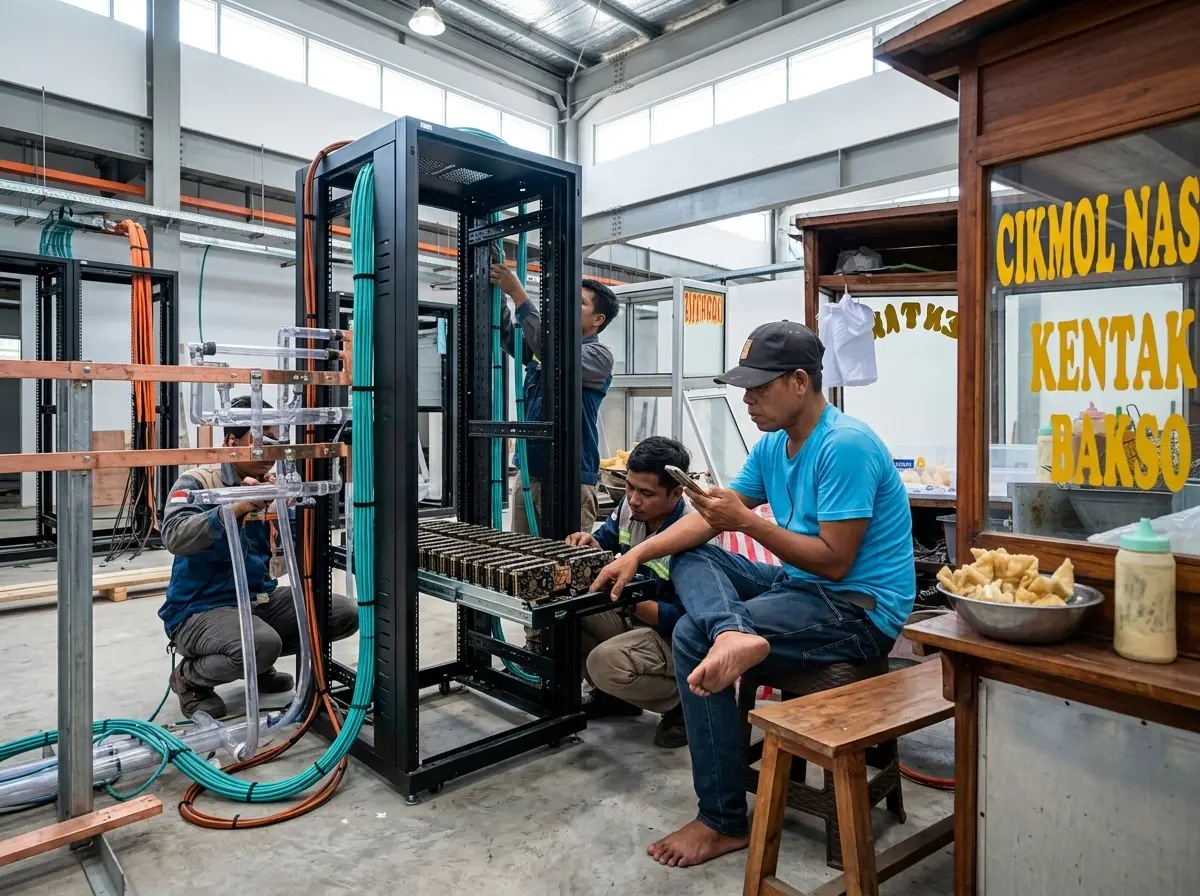 Indosat $2 billion AI chips loan data center bet