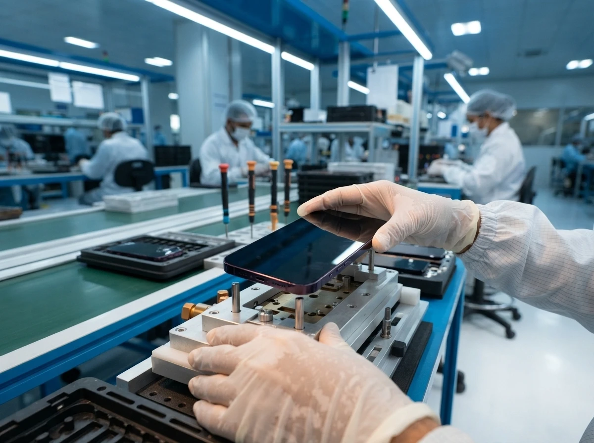 iPhone 18 Pro Max India assembly Foxconn Tata day one US