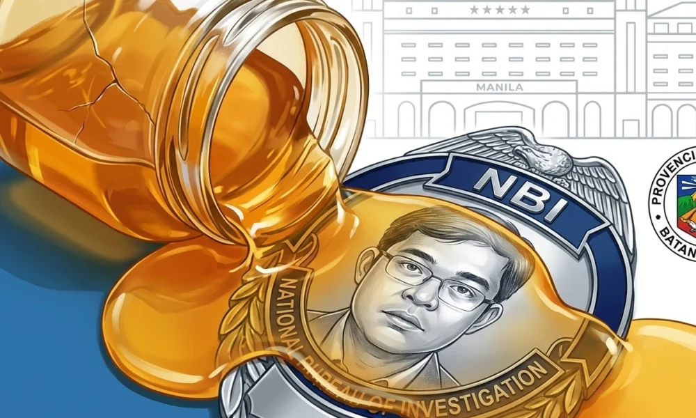 Leviste Paras lawyers NBI honeytrap probe Recto appearance