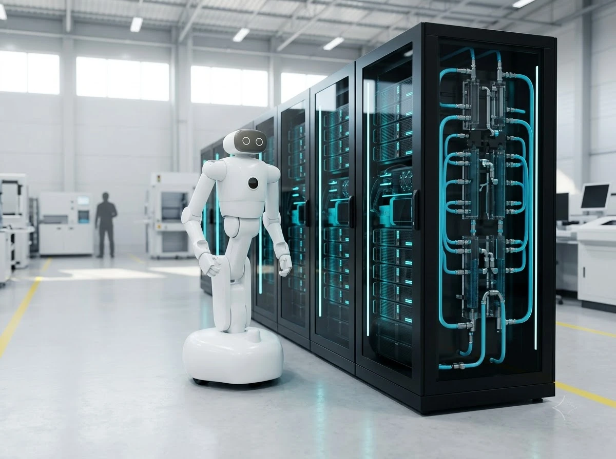LG Nvidia physical AI humanoid robot factory partnership