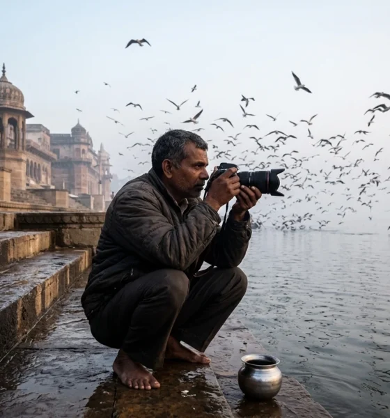 Navin Vatsa black and white photographer Yamuna street work