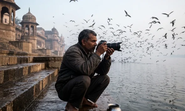Navin Vatsa black and white photographer Yamuna street work