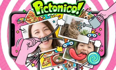 Nintendo Pictonico free mini-games photo app promotion September