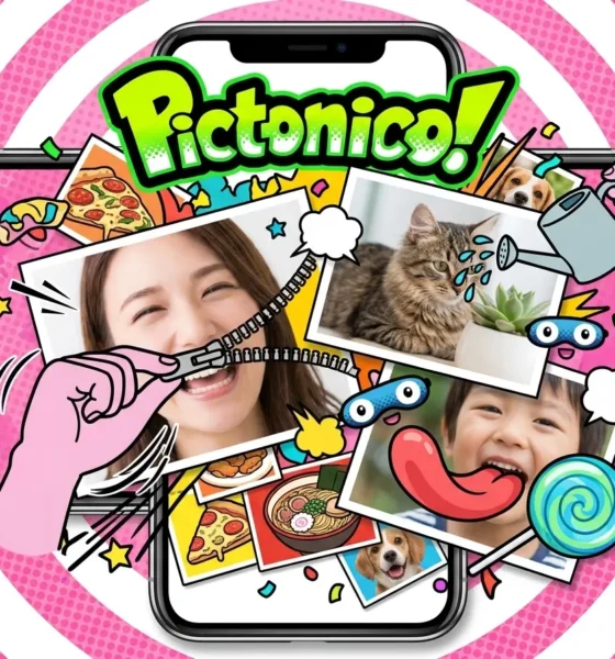 Nintendo Pictonico free mini-games photo app promotion September