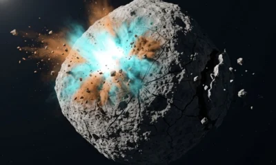 nuclear asteroid disruption simulation X-ray standoff blast