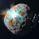 nuclear asteroid disruption simulation X-ray standoff blast