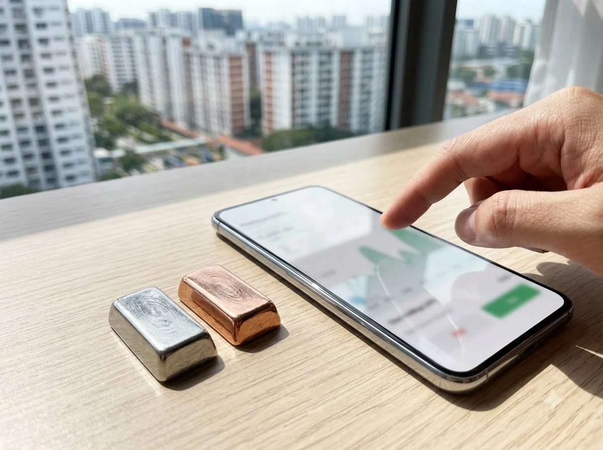 OCBC app platinum palladium fractional retail trading launch