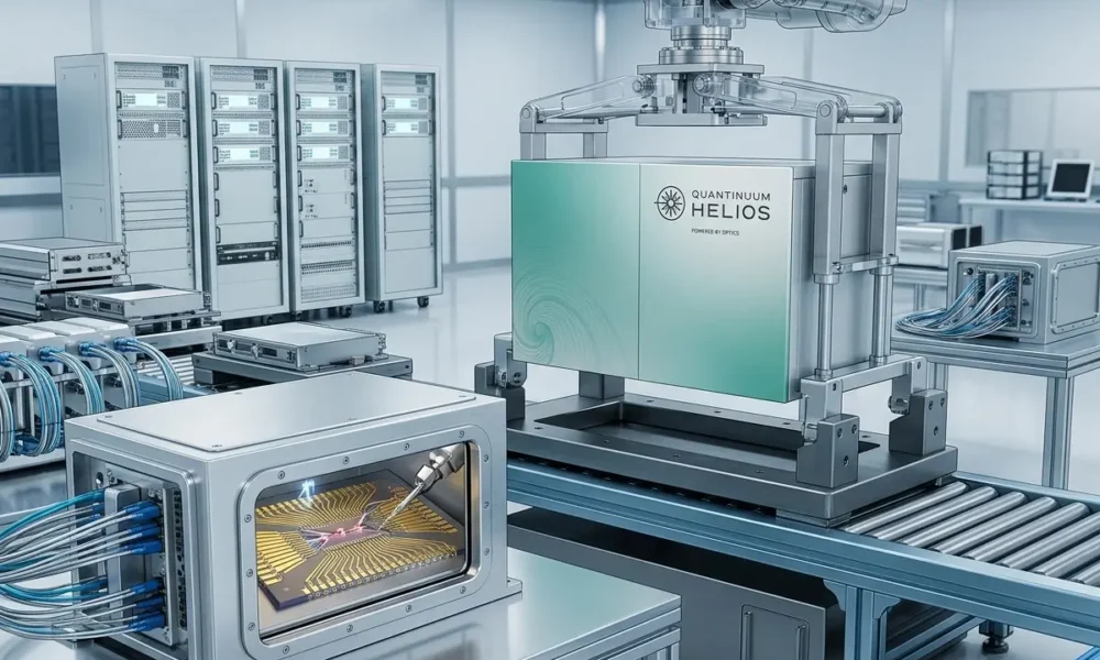 Quanta Quantinuum quantum computing industrial manufacturing partnership