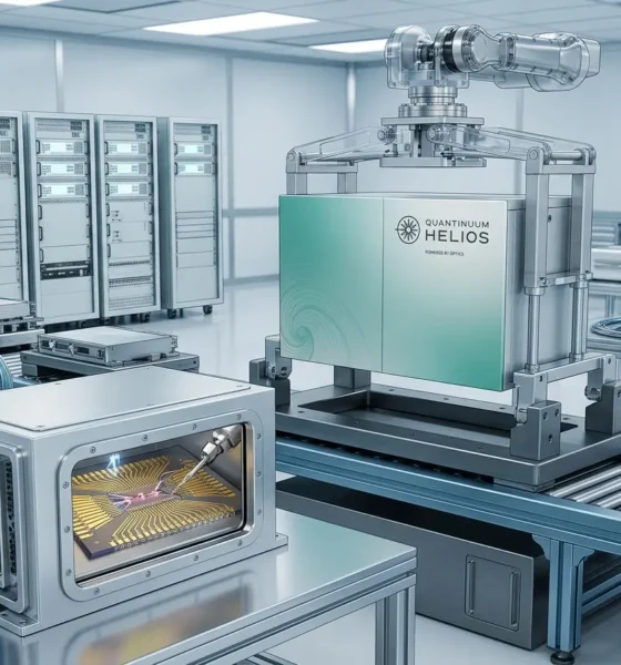 Quanta Quantinuum quantum computing industrial manufacturing partnership