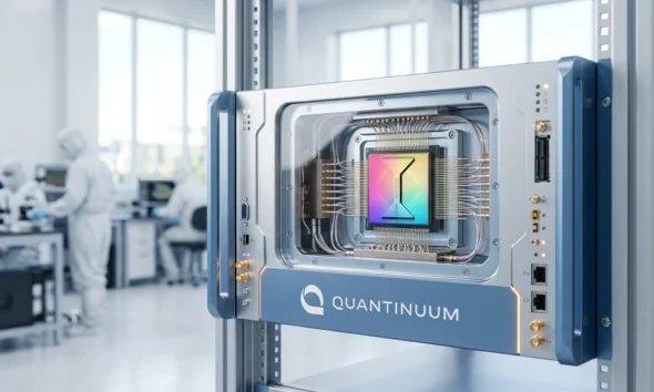 Quanta Quantinuum quantum manufacturing partnership modular hardware