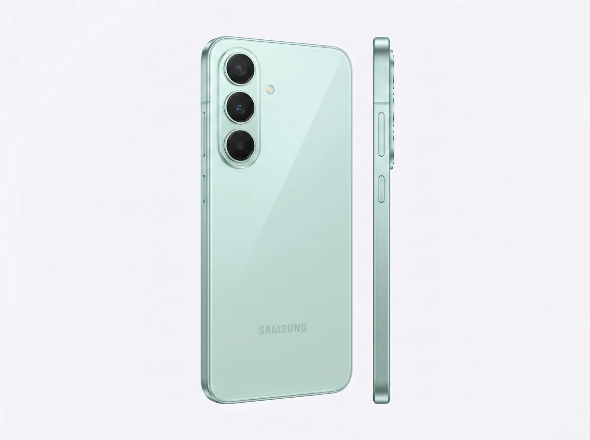 Samsung Galaxy S26 FE rear camera island mint color leak