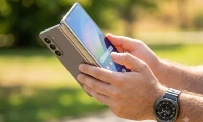 Samsung Galaxy Z Fold8 Ultra unfolded with Watch Ultra2