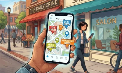 Secret World app digital storefronts creators local deals jobs
