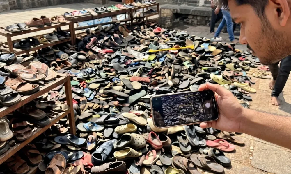Shubhang Borkar ChatGPT lost clogs Mahakal Temple Ujjain