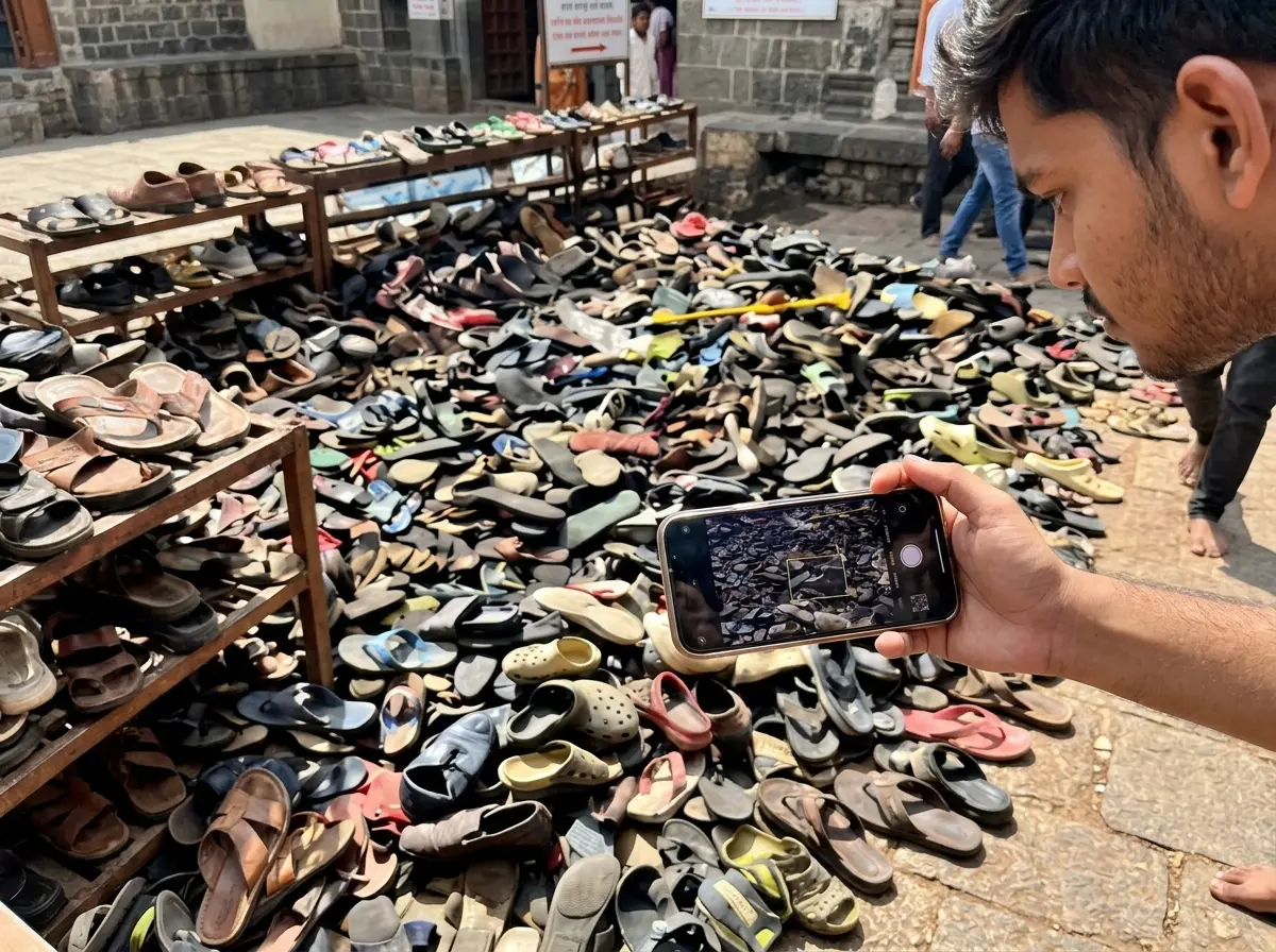 Shubhang Borkar ChatGPT lost clogs Mahakal Temple Ujjain