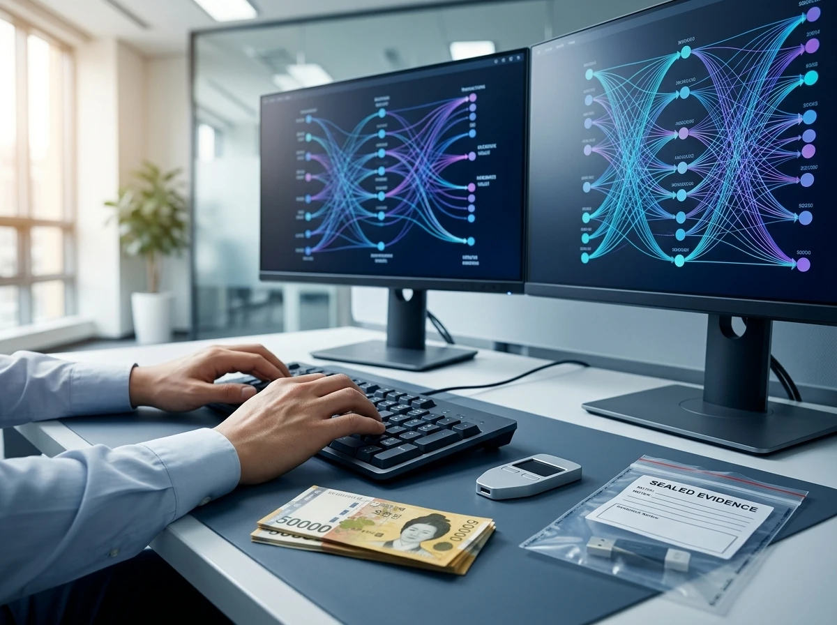 South Korea NTS crypto tracking AI forensics tax crackdown building