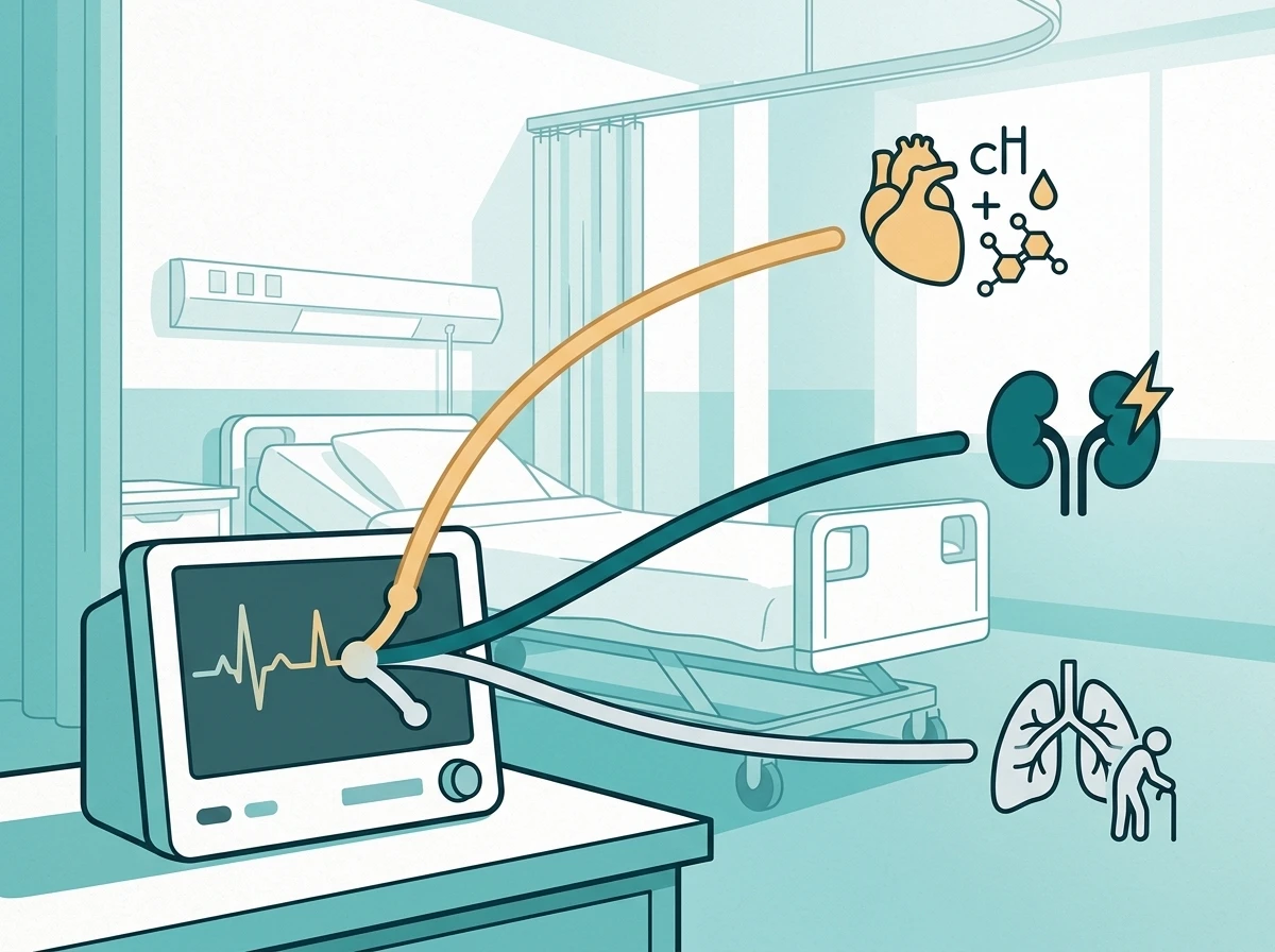 Surrey AI three heart attack survivor trajectories molecular pathways