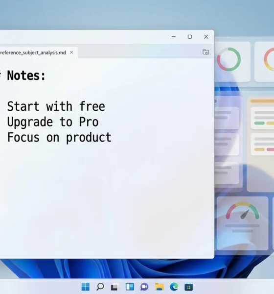 Windows productivity apps Todoist Obsidian Notion local vault desktop