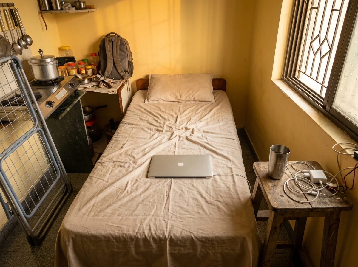 work from home flat feels like office living alone