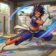 Yasmine first Filipino Street Fighter 6 Eskrima fighter karambit