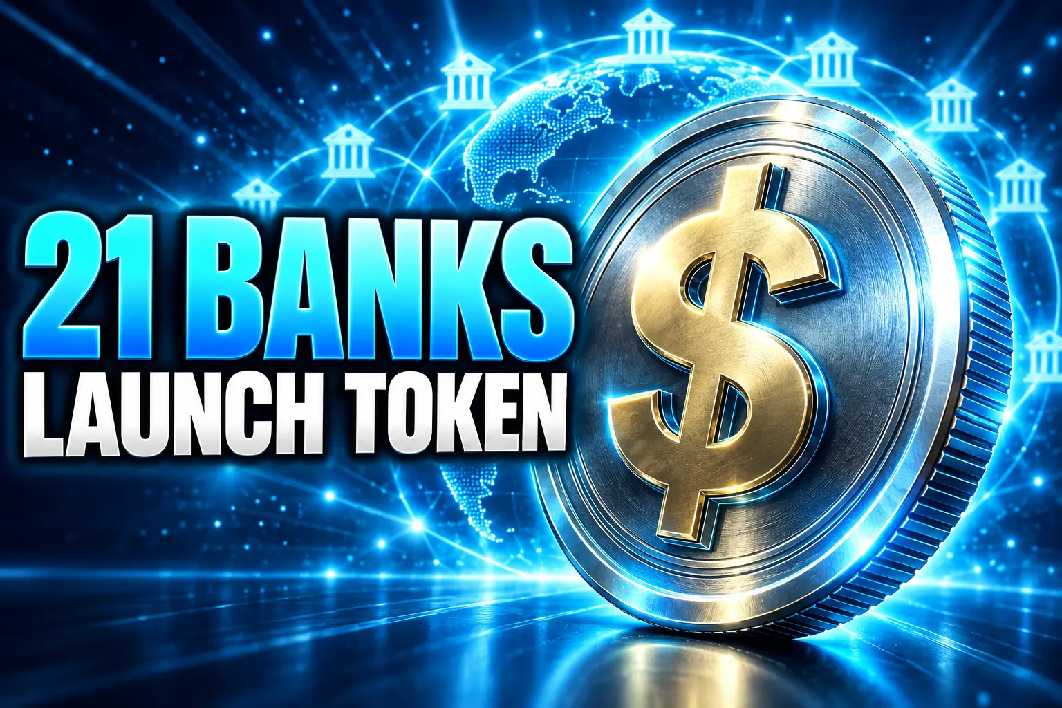 21 banks shared dollar stablecoin 2027 launch