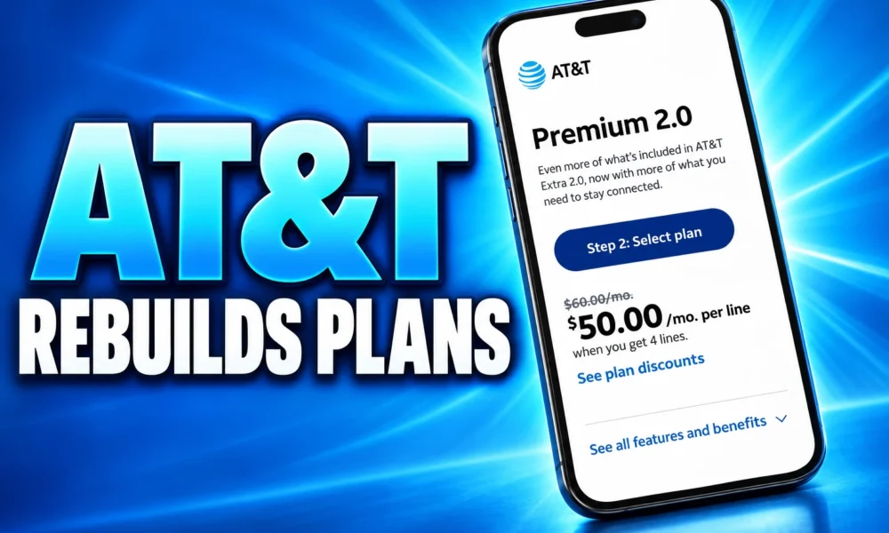 AT&T 2.0 unlimited plans pricing mix and match