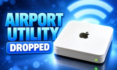 AirPort Utility iOS 27 App Store removal Time Capsule