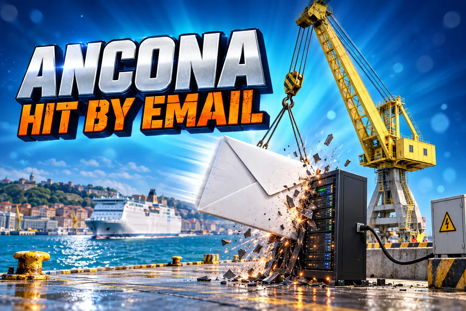 Anubis ransomware attack Port of Ancona Italy