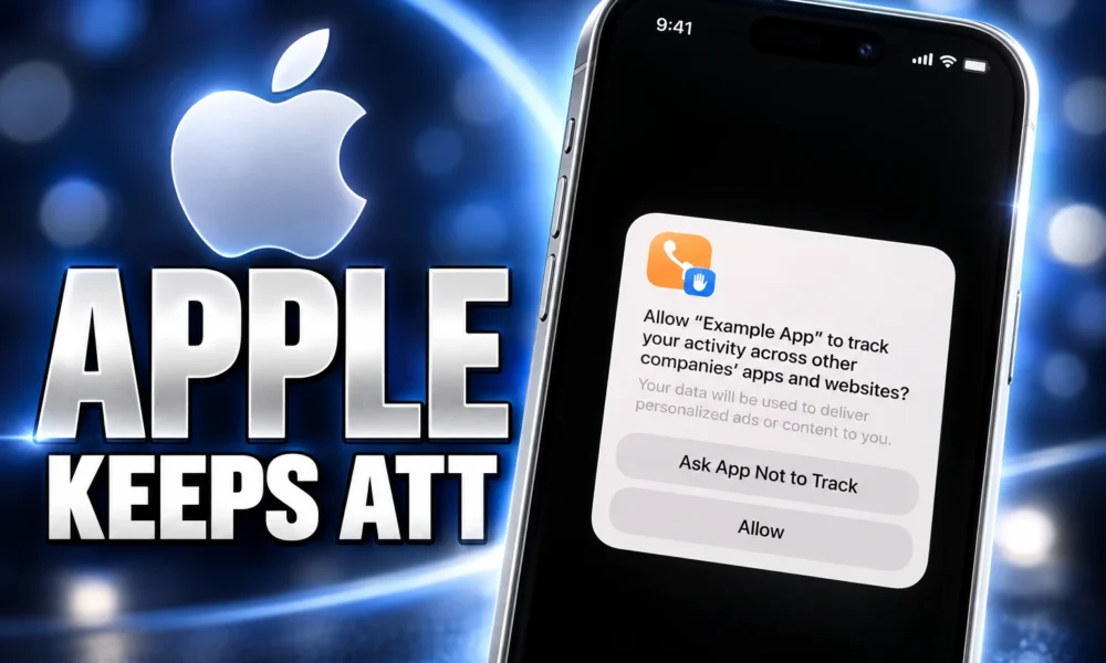 Apple ATT prompt Germany tracking consent redesign