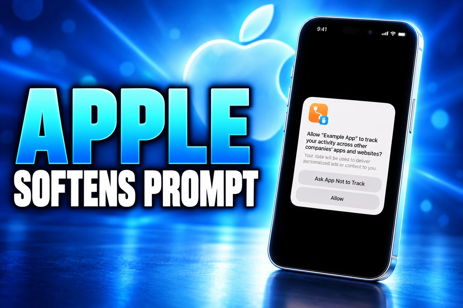 Apple ATT prompt Germany warning hand tracking changes